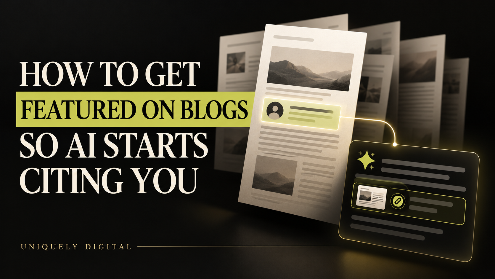 How to Get Featured on Blogs So AI Starts Citing You